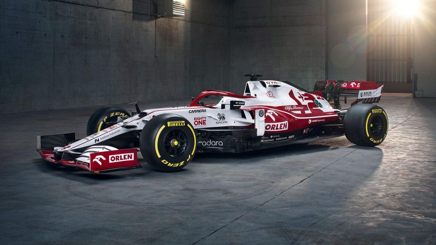 Alfa Romeo F1 race car